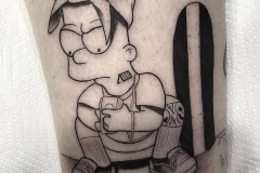 inferno-tattoo-barcelona-hector-mateos-bart-simpson-negro-gris
