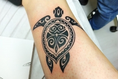 tortuga-maori-interior-pierna-tribal-blackwork