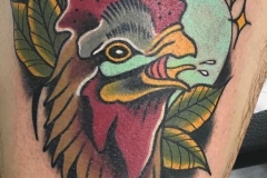 inferno-tattoo-barcelona-raul-leone-mula-fest-2018-tattoo-madrid-gallo-neotradicional-2-premio