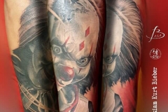 inferno-tattoo-barcelona-christian-kurt-payaso-diabolico