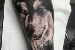 realismo-negro-y-gris-annie-blesock-antebrazo-perro-husky-alaska-malamute-1