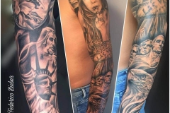 tatuaje-brazo-tematico-estados-unidos-joel-bieber-inferno-tattoo-barcelona