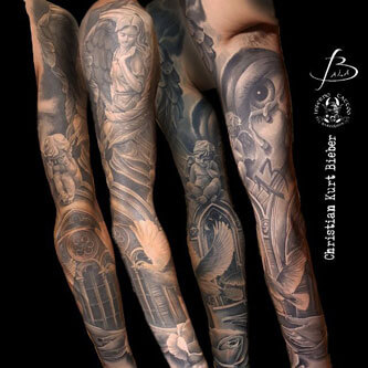 inferno-tattoo-barcelona-realismo-negro-y-gris-christian-kurt-bieber-grande-brazo-religioso