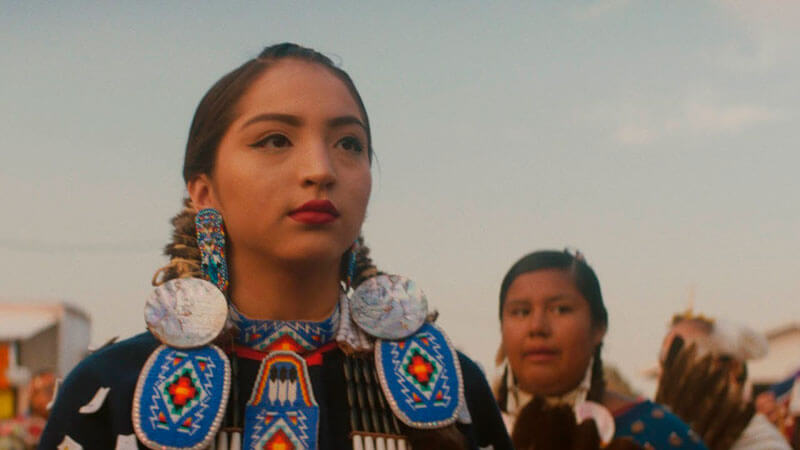 Mujer Lakota. Cultura tradicional nativo-americana